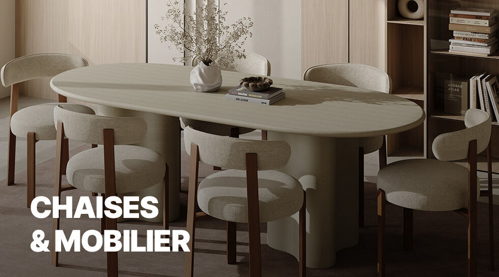 CHAISES & MOBILIER en soldes sur BAZARCHIC