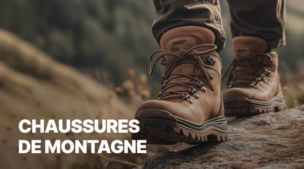 CHAUSSURES DE MONTAGNE en soldes chez BAZARCHIC