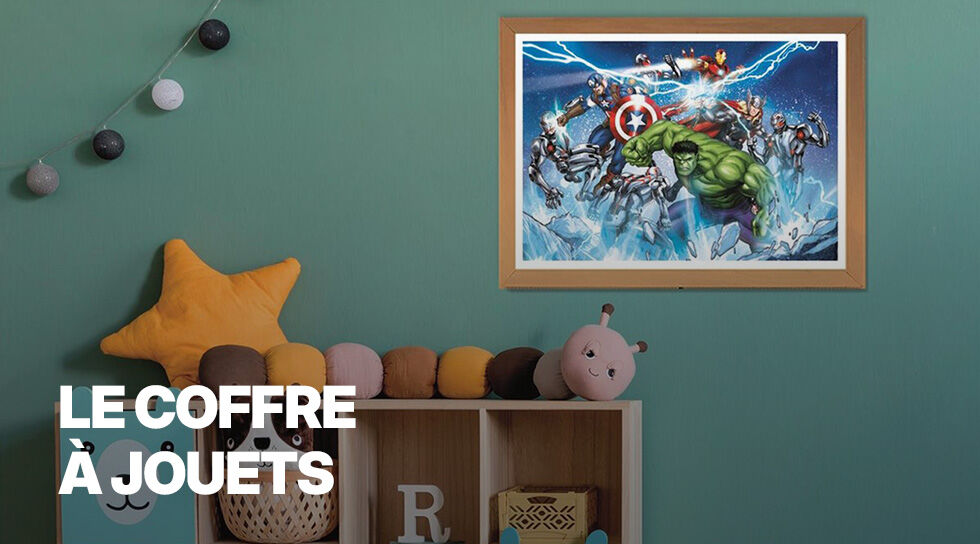 LE COFFRE A JOUETS pas cher chez BAZARCHIC