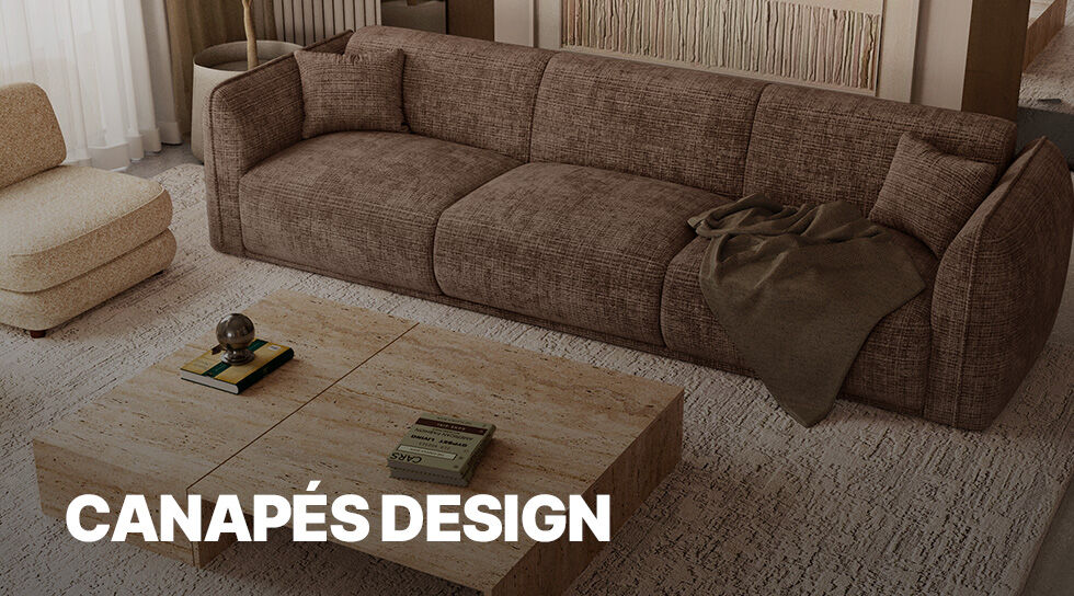 CANAPES DESIGN en vente privée chez BAZARCHIC