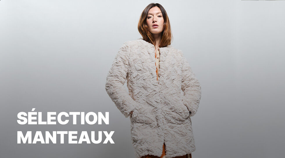 SELECTION MANTEAUX pas cher chez BAZARCHIC
