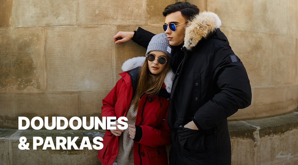 DOUDOUNES & PARKAS à super prix chez BAZARCHIC