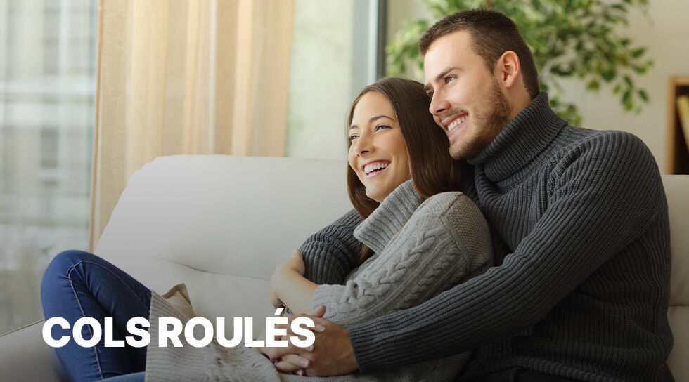 COLS ROULES en soldes chez BAZARCHIC