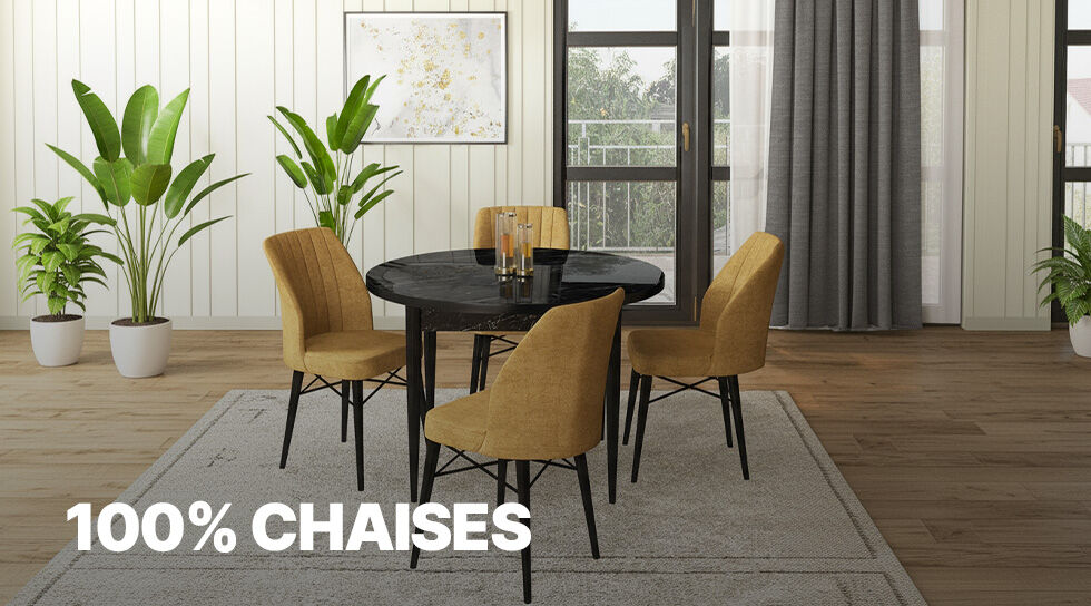 100% CHAISES en vente privée sur BAZARCHIC