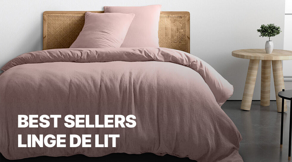 LINGE DE LIT en soldes chez BAZARCHIC